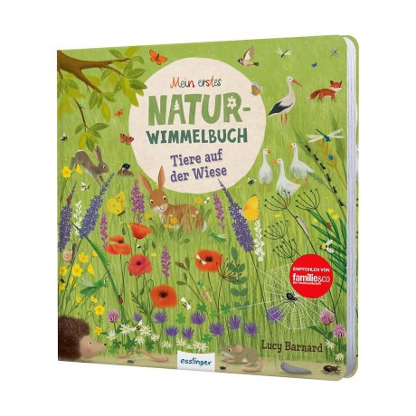 Thienemann Esslinger Verlag Mein erstes Natur-Wimmelbuch: Tiere auf der Wiese Моя первая книга о поиске предметов на природе: животные на лугу