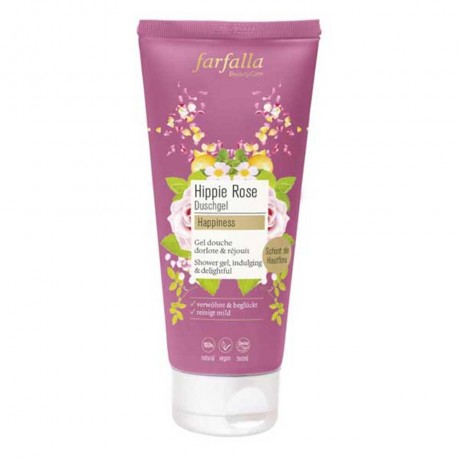 Farfalla Hippie Rose Duschgel 200ml  Хиппи Роза Гель для душа 200мл