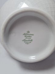 Seltman Weiden Bavaria Винтажная фарфоровая ваза "Чайные розы", 20см x 13см, Германия, 1960-70гг.