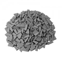 LEGO LEGO 2x1x3 Schragstein Hellgrau - 500 Stuck - Light bluish grey slope 4460b LEGO 2x1x3 Schragstein Lichtgrau - 500 штук - Светло-голубовато-серый склон 4460b