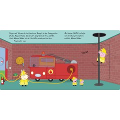 Panini Verlag Peppa Pig: Peppa bei der Feuerwehr: Mein grosser Schiebespass Свинка Пеппа: Пеппа в пожарной команде: Мое большое веселье