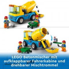 LEGO LEGO City 60325 Betonmischer Бетономешалка LEGO City 60325