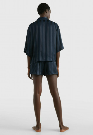 Tommy Hilfiger TONAL SIGNATURE TAPE Pyjama top desert sky TONAL SIGNATURE TAPE Пижамный топ небо пустыни