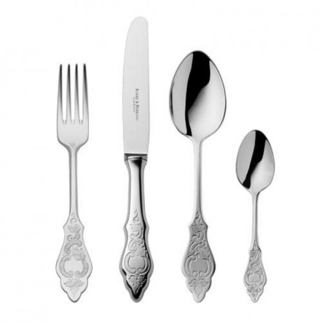 Robbe & Berking Robbe & Berking Ostfriesen 925 Sterling Silber Menubesteck 4tlg. Robbe &amp; Berking Ostfriesen Серебряный сервиз 925 пробы, 4 предм.