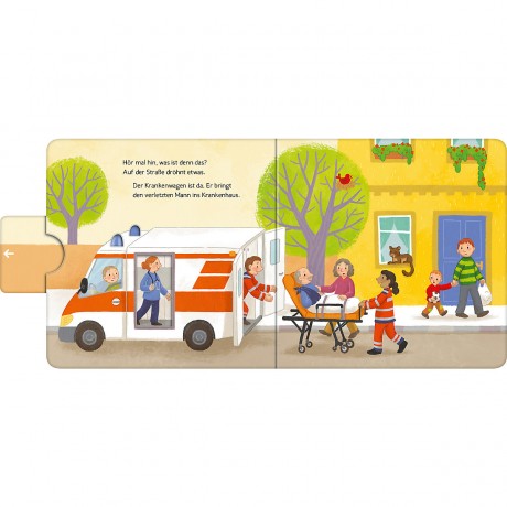 Ravensburger Hor mal hin! Was fahrt denn da? Смотри! Что там едет?