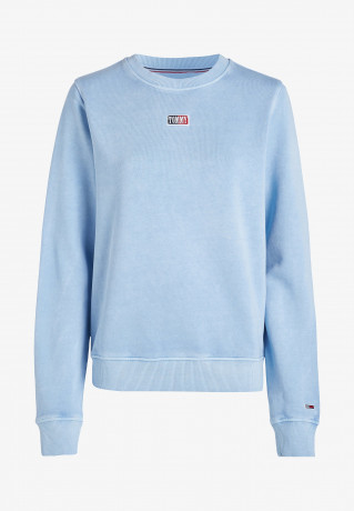 Tommy Hilfiger TIMELESS 1 WASHED CREW Sweatshirt pearly blue TIMELESS 1 WASHED CREW Толстовка жемчужно-синий
