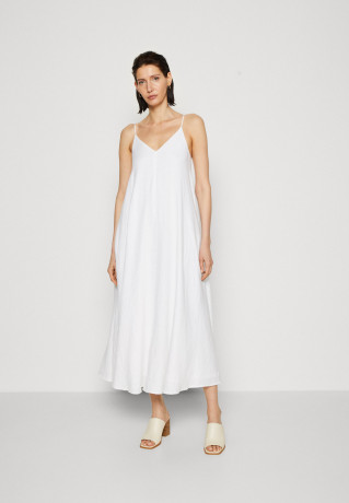 Tommy Hilfiger LONG DRESS  Maxi dress optic white ДЛИННОЕ ПЛАТЬЕ Платье макси оптический белый