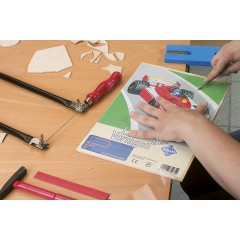 Pebaro Laubsagevorlage Miniquiz Мини-викторина по шаблону листвы