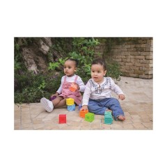 Edushape -texturierte Pop-Blocke -текстурированные поп-блоки