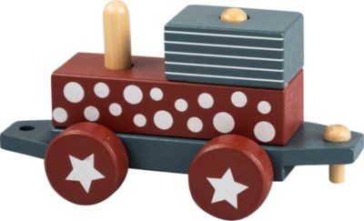 P:OS Hej Lonne Eisenbahn inkl. Jutebeutel Железная дорога Hej Lonne с джутовым мешком