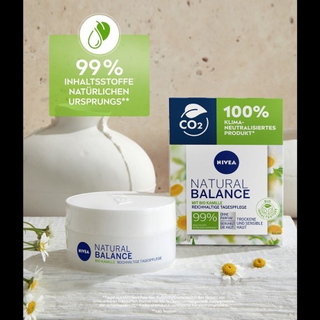Nivea Natural Balance Reichhaltige Tagespflege Дневной уход Natural Balance Rich