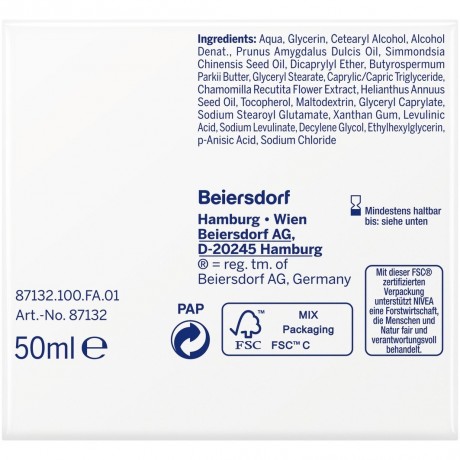 Nivea Natural Balance Reichhaltige Tagespflege Дневной уход Natural Balance Rich