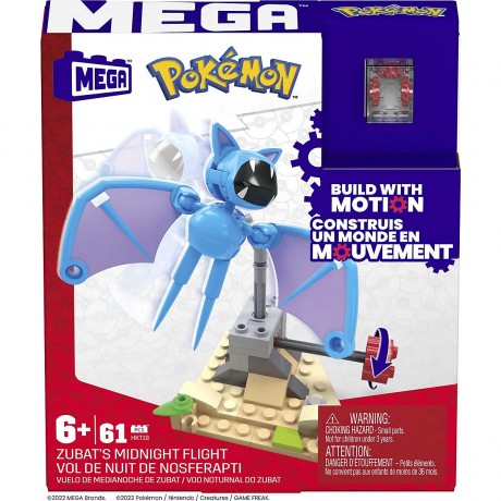 Mattel MEGA Pokemon Zubats Mitternachtsflug Полуночный полет MEGA Pokemon Zubat
