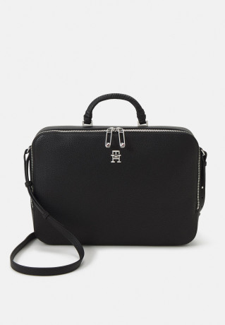 Tommy Hilfiger EMBLEM LAPTOP BAG Laptop bag black СУМКА ДЛЯ НОУТБУКА EMBLEM Сумка для ноутбука черный