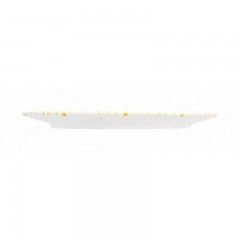 Gmundner Keramik Gmundner Keramik Gelbgeflammt Platte oval 28x21x2,3 cm Gmundner керамическая желтая овальная тарелка с пламенем 28x21x2,3 см