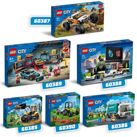 LEGO LEGO City 60386 Mullabfuhr LEGO City 60386 Сбор мусора