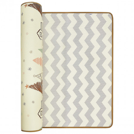 mamabrum Doppelseitige  Krabbelmatte 180 x 150 x 2 cm Rutschfest Двусторонний коврик для ползания 180 x 150 x 2 см