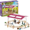 Schleich Schleich Horse Club 42389 Reitschule mit Reiterinnen und Pferden Schleich Horse Club 42389 Школа верховой езды с всадниками и лошадьми