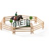 Schleich Schleich Horse Club 42389 Reitschule mit Reiterinnen und Pferden Schleich Horse Club 42389 Школа верховой езды с всадниками и лошадьми