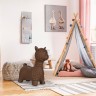 relaxdays Hupftier Lama in Braun Копытная лама в коричневом цвете