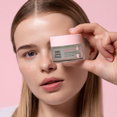 one.two.free! Clarifying Face Gel Осветляющий гель для лица