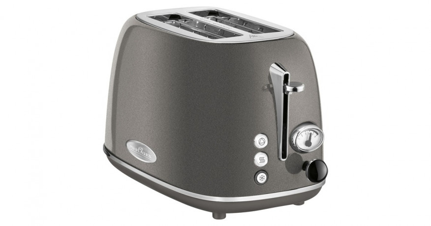 ProfiCook ProfiCook Toaster Vintage PC-TA 1193 anthrazit/chrom, 815 Watt, fur 2 Scheiben Toast  anthrazit/chrom Тостер ProfiCook Vintage PC-TA 1193 антрацит/хром, 815 Вт, на 2 ломтика тостов