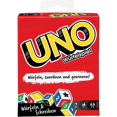 Mattel Mattel Games UNO Wurfelspiel Mattel Games UNO игра в кости