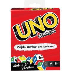 Mattel Mattel Games UNO Wurfelspiel Mattel Games UNO игра в кости