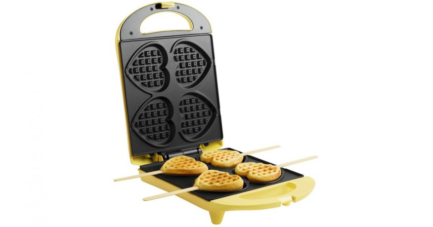 Bestron Bestron Herzwaffeleisen DSW271 gelb, 780 Watt gelb Вафельница Bestron сердце DSW271 желтая, 780 Вт