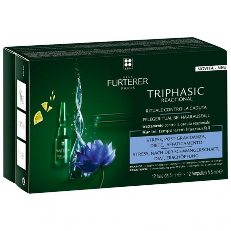 Rene Furterer Reactional Kur bei temporarem Haarausfall Реактивное лечение временного выпадения волос