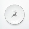 Gmundner Keramik Gmundner Keramik Grauer Hirsch Kaffee-/Tee-Untertasse Cup d: 15 cm / h: 2,5 cm Блюдце для кофе/чая Gmundner Ceramics Grey Deer d: 15 см / высота: 2,5 см
