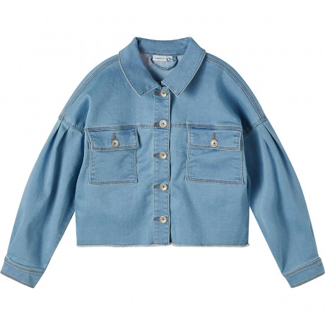 name it Jeansjacke NKFATHAYERS fur Madchen Джинсовая куртка NKFATHAYERS для девочки