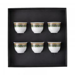 Rosenthal meets Versace Rosenthal Versace Barocco Mosaic Becher ohne Henkel klein Set 6-tlg. 0,08 L Rosenthal Versace Barocco Mosaic Кружка без ручки малая, набор 6 предм. 0,08 л
