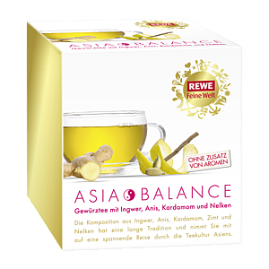 REWE Feine Welt Сбалансированный азиатский чай 45г