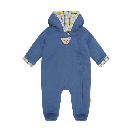Steiff Einteiler Elephant Ride mit Karofutter Overalls Комбинезон One Piece Elephant Ride в клетку с подкладкой