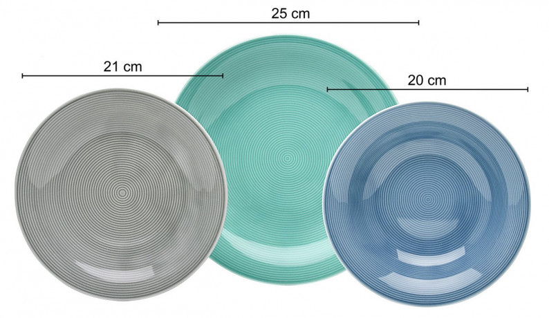 Van Well Van Well Kombiservice Jife 24-tlg. multicolour Комбинированный сервиз Van Well Jife 24 шт.