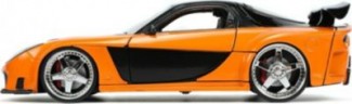 Jada Hollywood Rides Fast  Furious Han 1995 Mazda RX7 1:24 Голливуд едет на форсаже Хан 1995 Mazda RX7 1:24