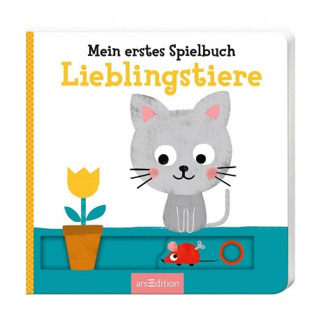 arsEdition Verlag Mein erstes Spielbuch Lieblingstiere Моя первая книга любимых животных