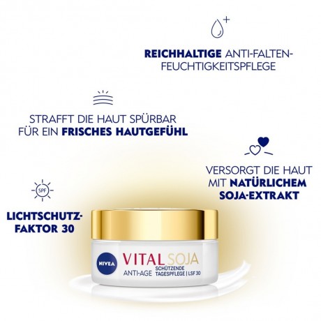 Nivea Anti-Age Schutzende Tagespflege LSF 30 Антивозрастной защитный дневной уход SPF 30
