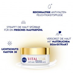 Nivea Anti-Age Schutzende Tagespflege LSF 30  Антивозрастной защитный дневной уход SPF 30