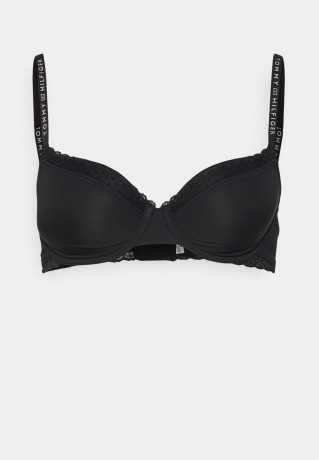 Tommy Hilfiger DEMI BRA Underwired bra black DEMI BRA Бюстгальтер на косточках черный