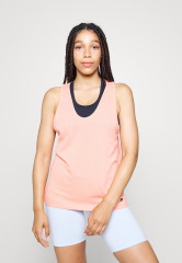 Tommy Hilfiger REGULAR TEE  Top coral blossom ОБЫЧНАЯ ФУТБОЛКА Верх коралловый цвет