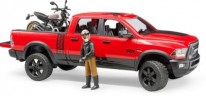 Bruder RAM 2500 Power Wagon m Scrambler Ducati RAM 2500 Power Wagon со скремблером Ducati