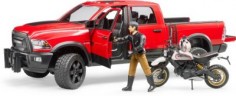 Bruder RAM 2500 Power Wagon m Scrambler Ducati RAM 2500 Power Wagon со скремблером Ducati