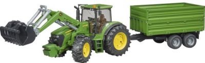 Bruder BRUDER 03055 Traktor John Deere 7930 mit Frontlader Трактор BRUDER 03055 John Deere 7930 с фронтальным погрузчиком
