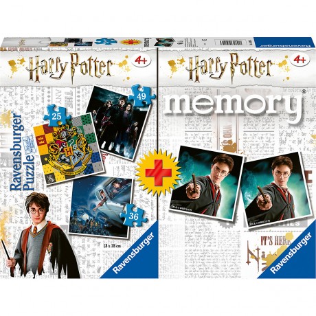 Ravensburger Harry Potter mini memory+puzzle Мини-воспоминание о Гарри Поттере + головоломка