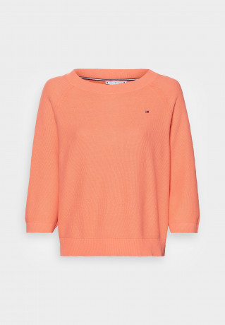 Tommy Hilfiger BOAT NK  Jumper coral blossom ЛОДКА НК прыгуны коралловый цвет
