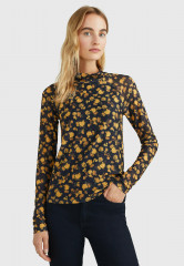 Tommy Hilfiger FLORAL PRINT  Long sleeved top frosted floral ditsy ЦВЕТОЧНЫЙ ПРИНТ Топ с длинными рукавами матовый цветочный дитси