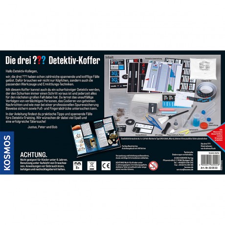 Kosmos Die drei ??? Detektiv-Koffer Три ??? детективное дело