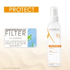 A-DERMA PROTECT SPF 50+ Spray  ЗАЩИТА SPF 50+ спрей